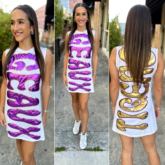 QUEEN OF SPARKLES Dresses & Skirts - Queen of Sparkles | LSU Dress.